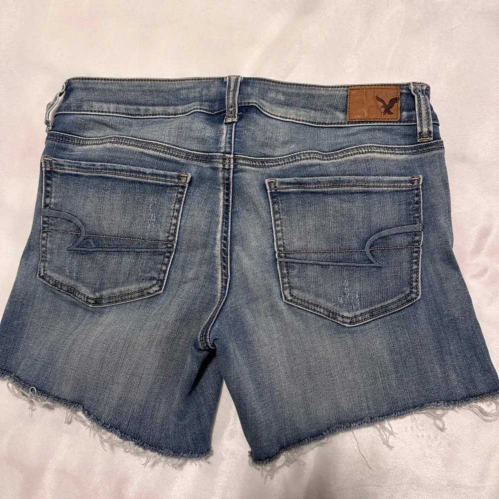 American Eagle Outfitters Blue Jean Shorts - Picture 5 of 7